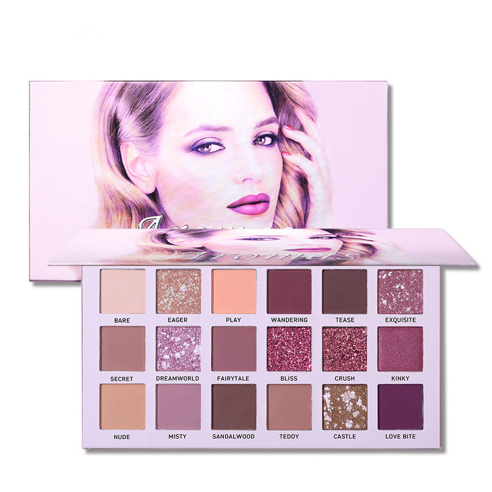 Make-up Tray Desert rose Eye Shadow 18 Colors Make-up Tray Desert rose Eye Shadow 18 Colors